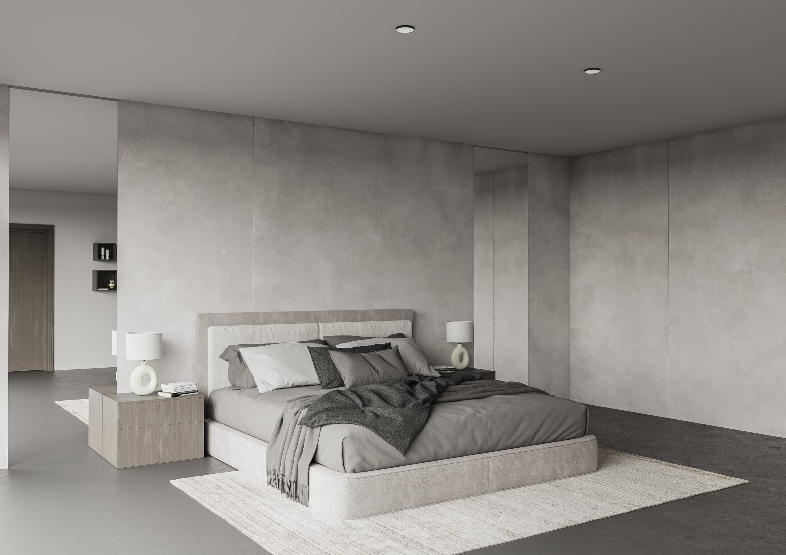 Aluverbundplatte Beton/Steinoptik